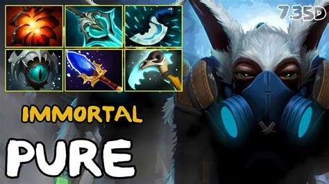 Pure Meepo Carry Immortal 7 35d Immortal Dota 2 Pro Plays YouTube