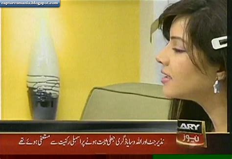 Pakistani Television Captures And Hot Models Rabi Pirzada