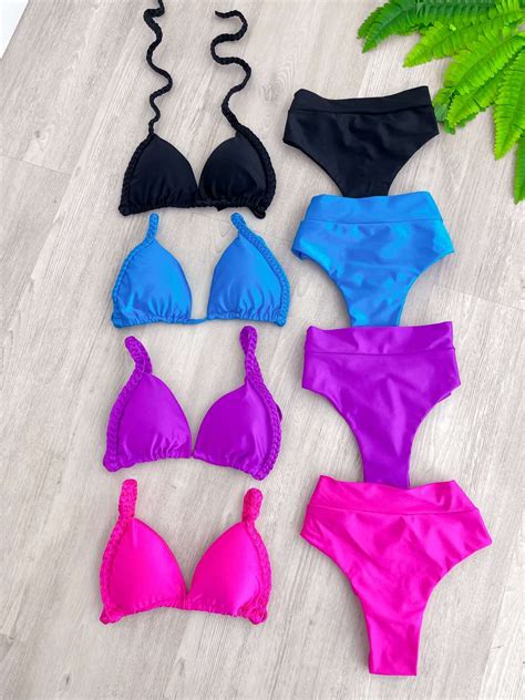 Biquíni Hot Pant Detalhes de Trança A Simpatia