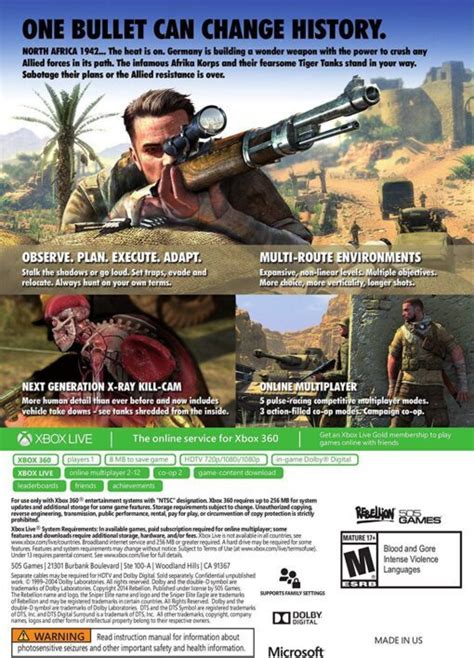 Sniper Elite Iii Ultimate Edition Gameplanet