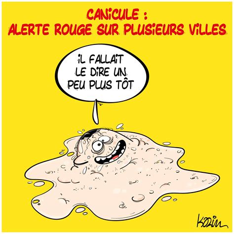 Canicule Alerte Rouge Sur Plusieurs Villes Blagues Et Dessins