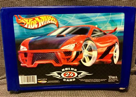 Hot Wheels Carrying Case Holds 24 Cars Included By Tara Toy Company Etsy