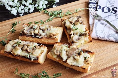 Mushroom Bruschetta Recipe