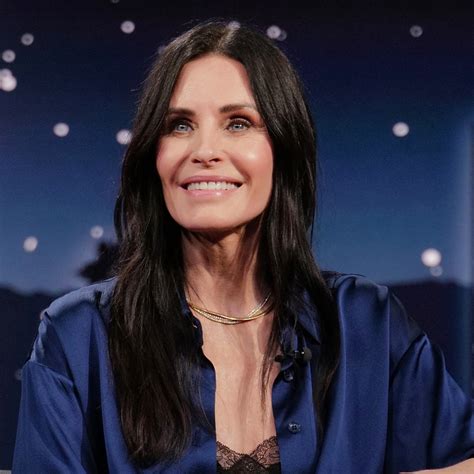 Courteney Cox Showcases Her Fit Figure In Bikini Before Plunging Into
