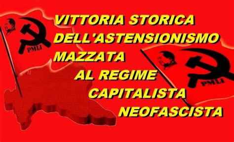 Vittoria Storica Dellastensionismo Partito Marxista Leninista