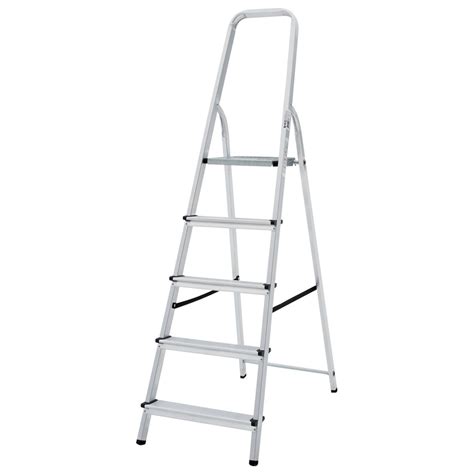 Стремянка Новая Высота 5 ступеней, высота площадки 1,04 м, дуга ...