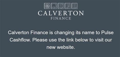 calverton finance     pulse cashflow brand