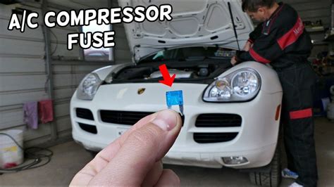 Porsche Cayenne Ac Air Conditioner Compressor Clutch Fuse Location