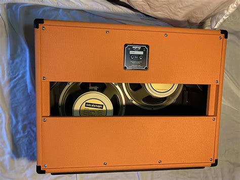 Orange 2x12 Cabinet Reverb