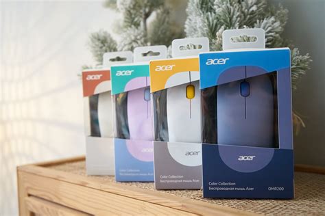 Acer представила яркие и цветные аксессуары для ПК: обзор новых мышек и ...