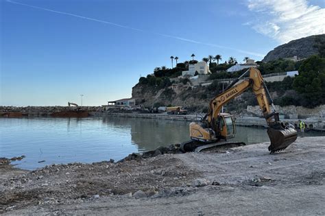 Calp Pone Fecha Al Fin De Las Obras Del Dragado De Puerto Blanco Calp