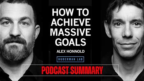 How Alex Honnold Achieves Big Goals - Training For Climbing - by Eric Hörst