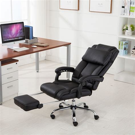 Silla De Oficina Reclinable Con Diseño Ergonómico Y Respaldo Alto