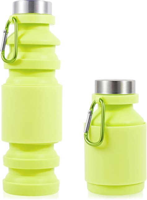 Amazon Collapsible Travel Water Bottles Food Grade BPA Free