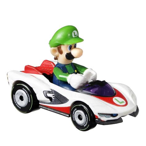 Hot Wheels Mario Kart Vehicle Pack Princess Peach Standard Kart Rosalina Standard
