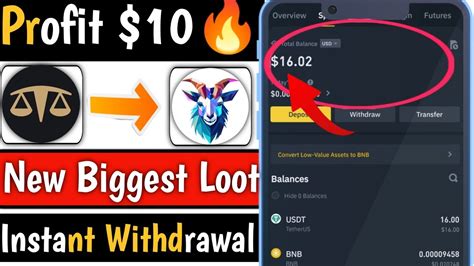 1 10 Instant Withdrawal Loot New Exchange Loot Today New