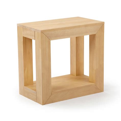 Plankbeam Modern For Living Room With Storage Solid Wood Rectangular