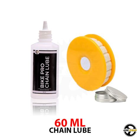 Bundle Gear Cycles Bike Pro Chain Lube With Oil Roller Lubricator