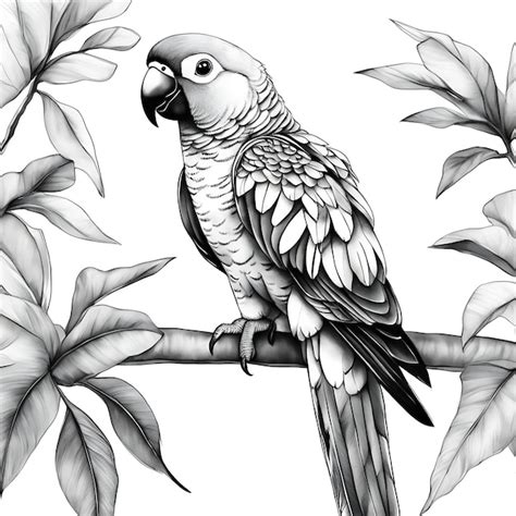 Sun Conure Premium Ai Generated Image