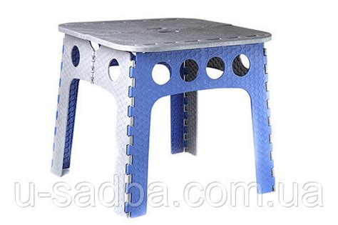 Стол раскладной пластиковый 55*56*51см СИЛА 960704, цена 672.54 ...