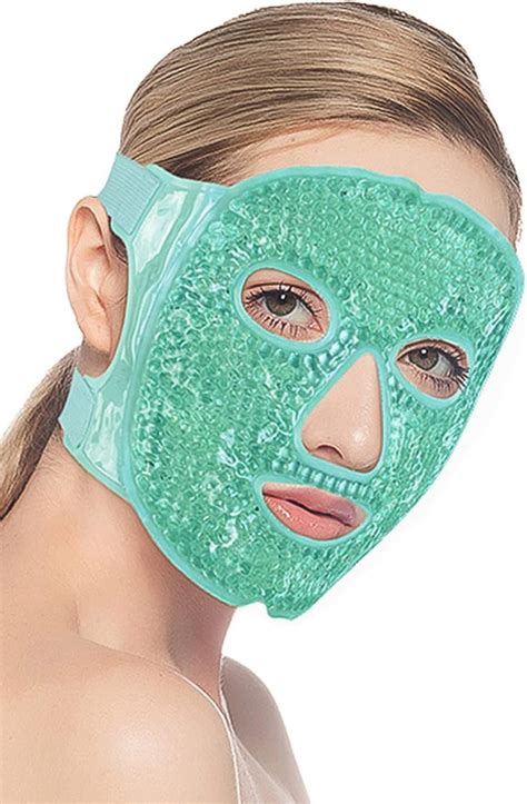 Buy Basild Face Ice Pack Reusable Hot Cold Ice Face Mask Gel Ice Mask For Puffy Eyes And