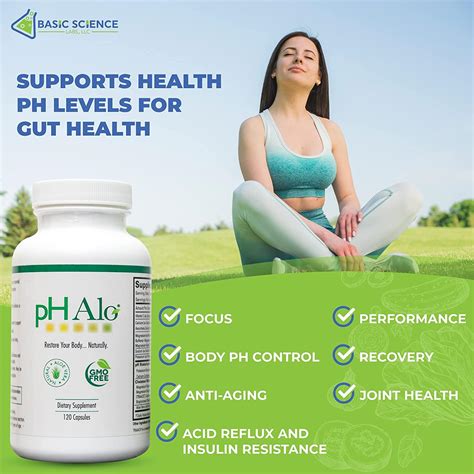 Halo pH Balance Supplement Pills - Magnesium Bicarbonates Capsules for