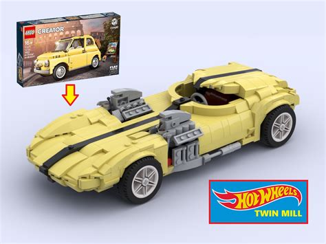 Lego Moc Hot Wheels Twin Mill By Creationcaravan Brad Barber Rebrickable Build With Lego