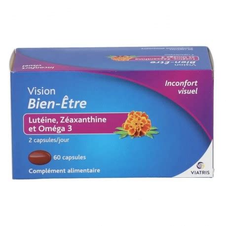 Viatris Vision Bien Être 60 Capsules