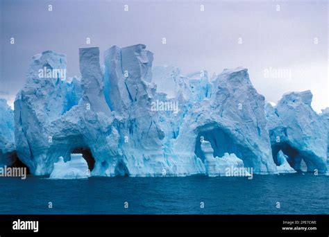 Iceberg in Paradise Bay, Antarctica Stock Photo - Alamy