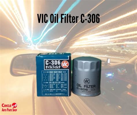 VIC Oil Filter C 306 For Mitsubishi Adventure L300 L200 Pajero 4d56