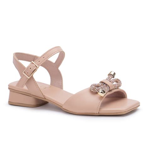 Sandalia Mini Sua Cia Nude Lily Store