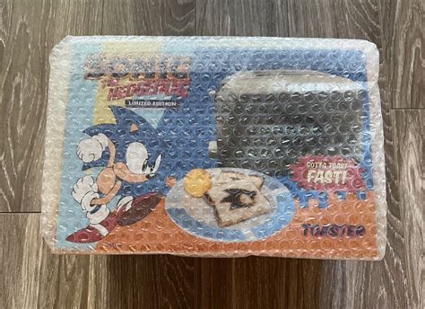 Mavin Sonic The Hedgehog Toaster Sold Out Rare