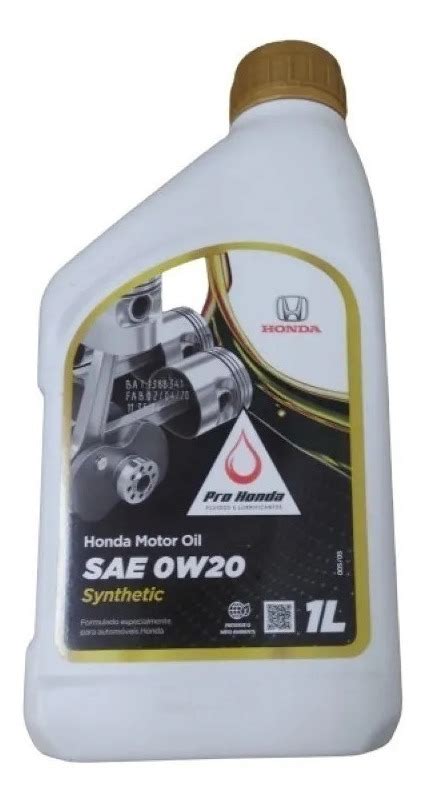 Oleo Motor Honda 0w20 Sintético Original MercadoLivre