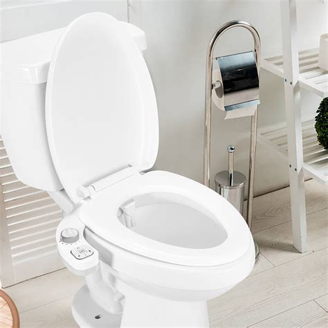 Samodra Hot Cold Bidet Toilet Seat Attachment Bathroom Toilet Bidet Functions Adjustable