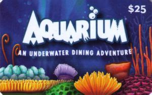 how to register aquarium restaurants gift card