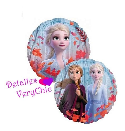 Globos Frozen Combo Elsa Anna Globo Metalizados Y L Tex Mercadolibre