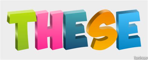 multi color    year text effect generator