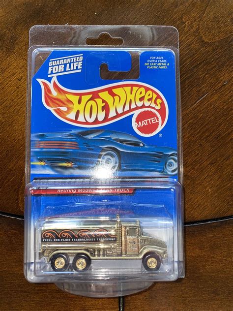 Mattel Hot Wheels Final Run Retiring Models Tank Truck In Protecto