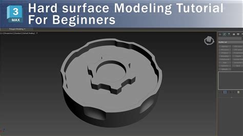 Cylindrical Hard Surface Modeling Tutorial For Beginners Hanora 3d Youtube