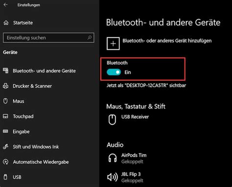 Bluetooth Unter Windows Aktivieren Und Dateien Bertragen Easeus