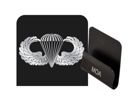 Wooden Plaques Novice Wings With 82d Patch 82nd Airborne Division Museum