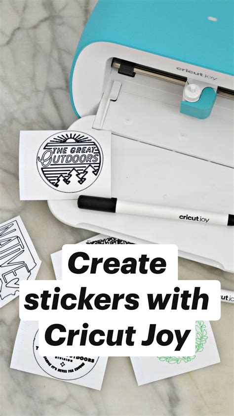 Create Stickers With Cricut Joy Artofit