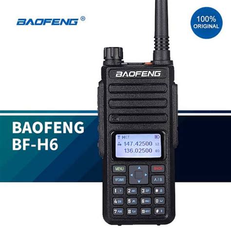 Jual Handy Talky Baofeng H Watt Dualband Vhf Uhf Ht Bf H Kab