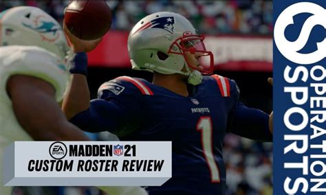 Madden 21 Custom Roster Operation Sports