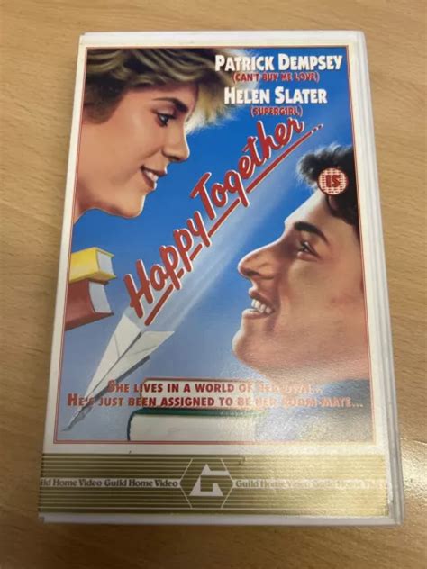 Happy Together Ex Rental Vhs Big Box Patrick Dempsey Working Guild Home Video £1449 Picclick Uk