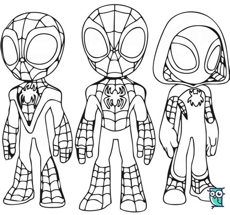 Discover The Fun With Free Printable Spidey And His Amazing Friends Coloring Pages! - written by ...