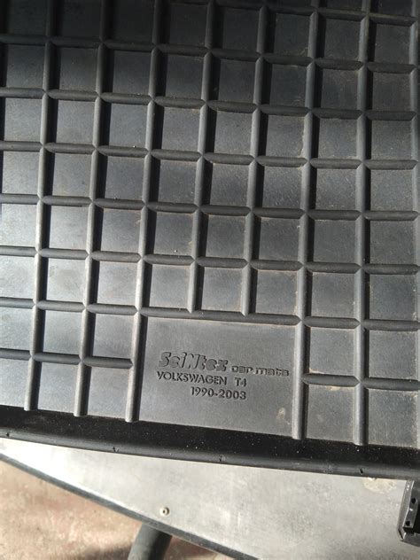 Новые коврики — Volkswagen Transporter T4, 2,5 л, 1997 года ...