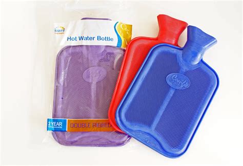 HOT WATER BOTTLE RIBBED 2 SIDE Sure Health Beauty