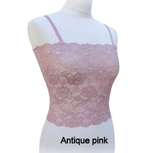 Nude See Through Elastic Lace Tank Top Camisole Etsy