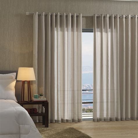 Cortina Duplex 4 20x2 30 Sorrento Nude Bella Janela Leroy Merlin